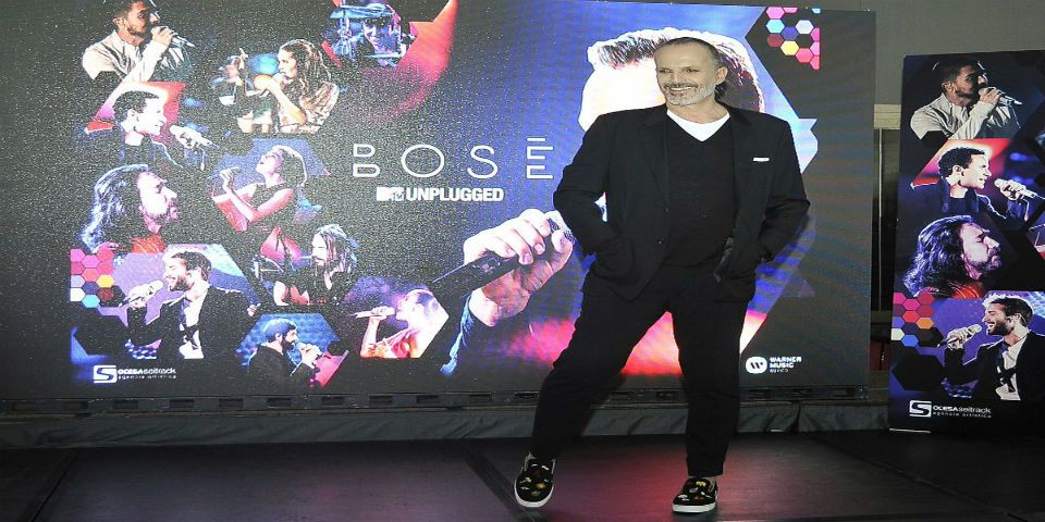 Miguel Bosé lanza albúm “MTV Unplugged”