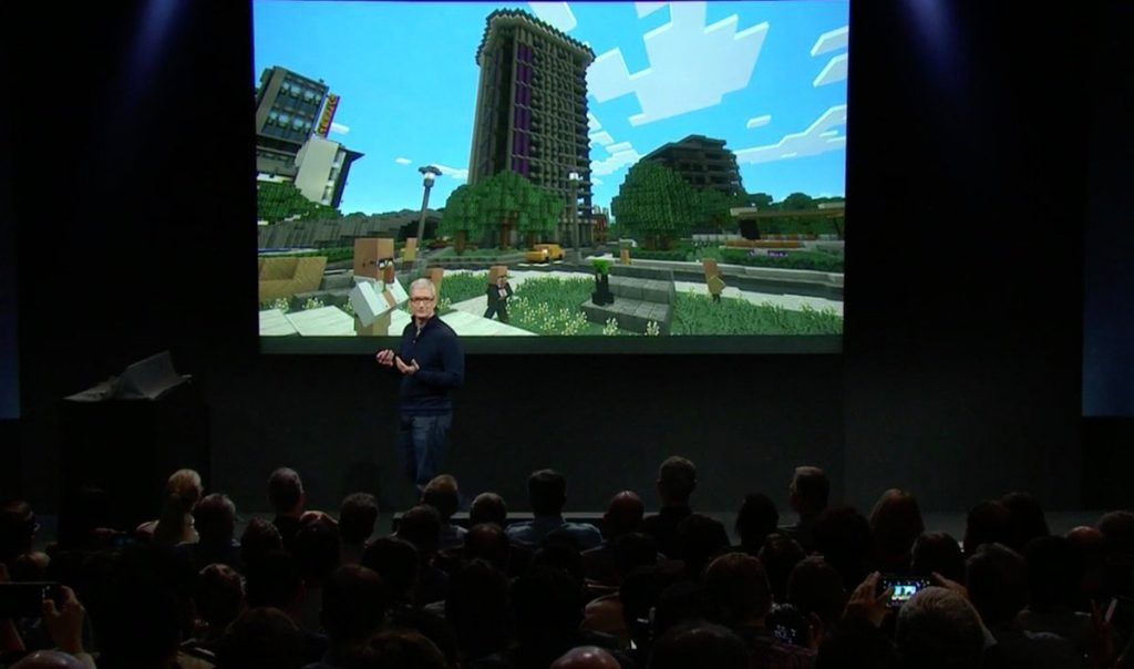 Apple presenta la nueva MacBook Pro - minecraft-apple-tv-1024x604