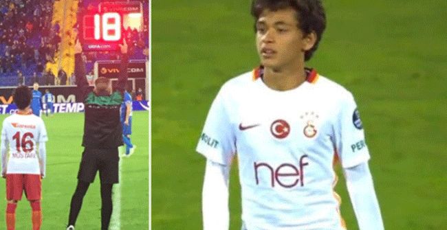 Galatasaray debuta jugador de 14 años