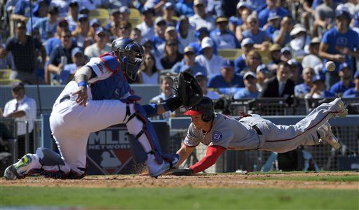 Washington toman ventaja 2-1 en la serie ante Dodgers - nats-dodgers-j3-2