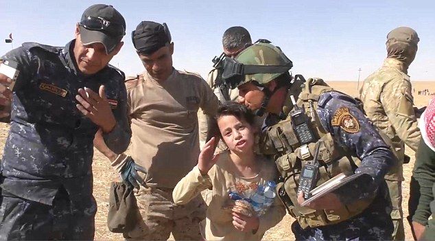 Niña de 10 años agradece ser rescatada por ejército de Irak