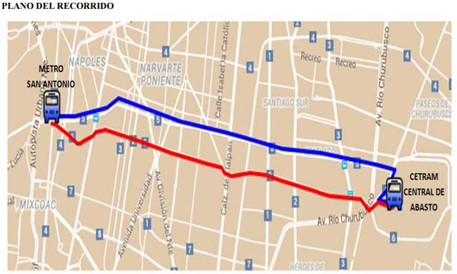 Dos nuevas rutas de transporte en la Ciudad de México - nuevas-rutasI
