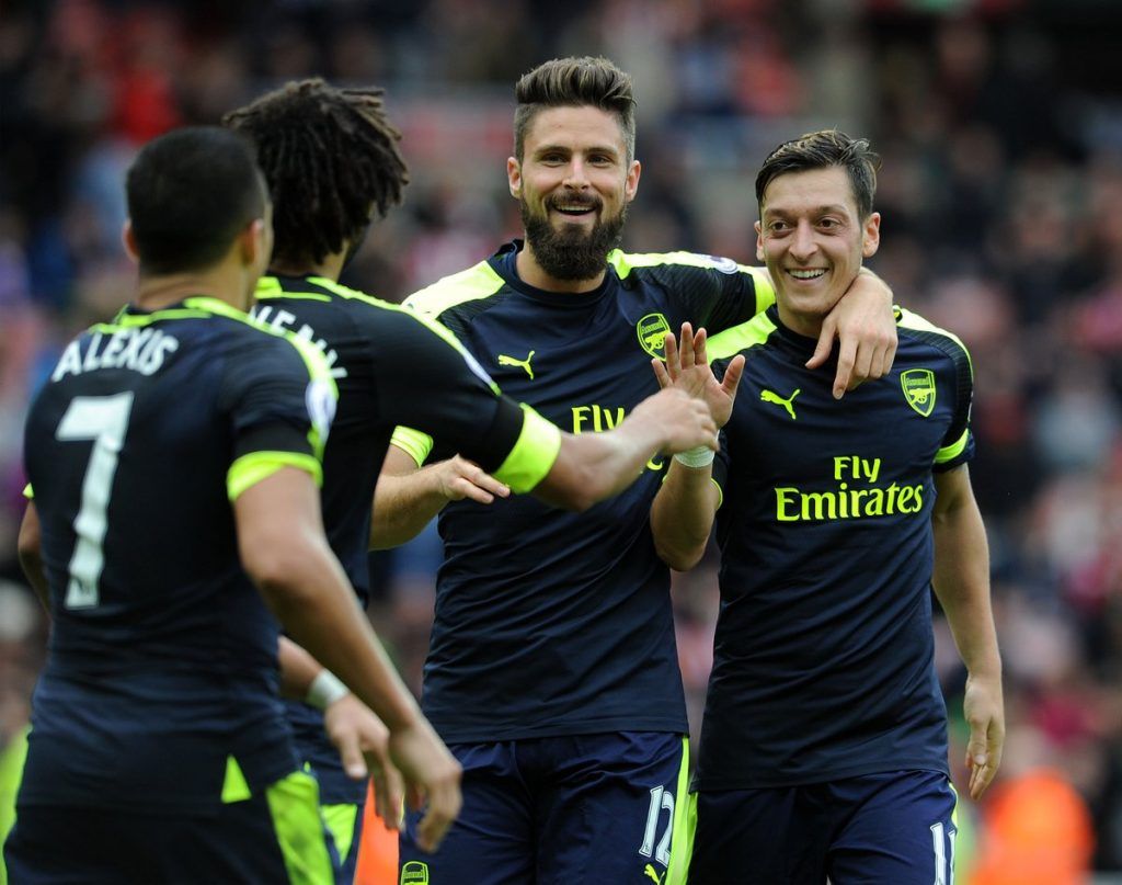 Dobletes de Alexis y Giroud dan cómodo triunfo al Arsenal - olivier-giroud-1024x807