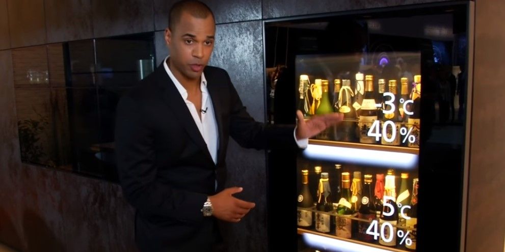 Video: nuevas pantallas transparentes de Panasonic