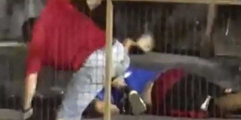 Video: brutal enfrentamiento entre aficionados argentinos