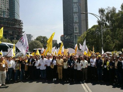 Hoy se realizan 7 manifestaciones en la Ciudad de México - prd