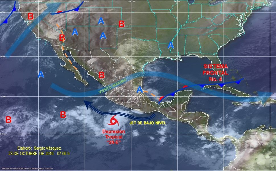 Continuarán las bajas temperaturas por el frente frío 4 - pronostico-2310