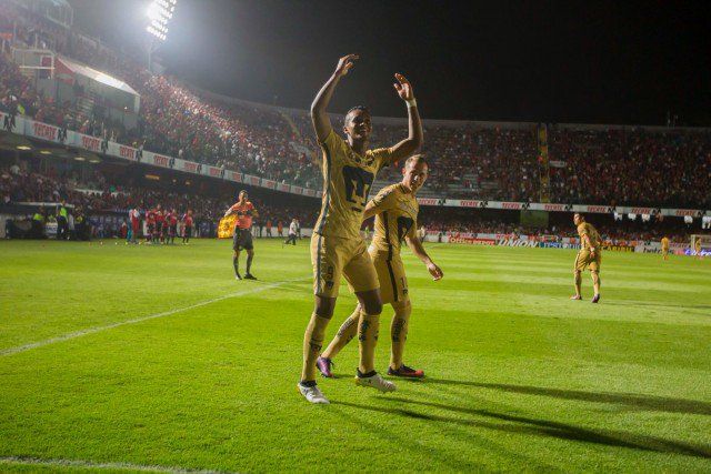 Pumas gana primer partido de visita en el Apertura 2016 - pumas-Fidel-Martínez