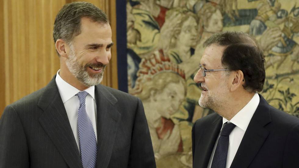 Mariano Rajoy será investido presidente de España el sábado - rajoy-y-el-rey
