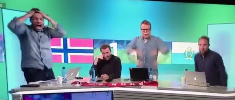 Video: reacción en Noruega al histórico gol de San Marino