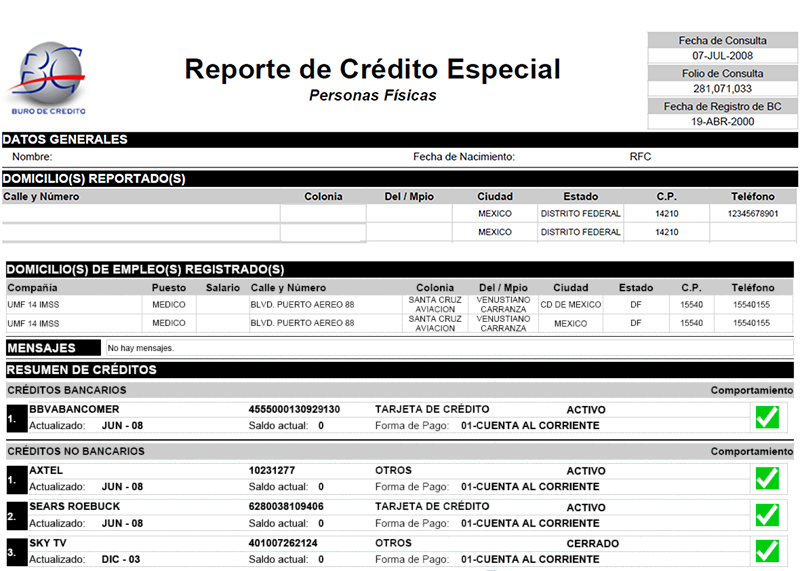 Condusef alerta por página falsa de consulta del Buró de Crédito - reporte-de-crédito