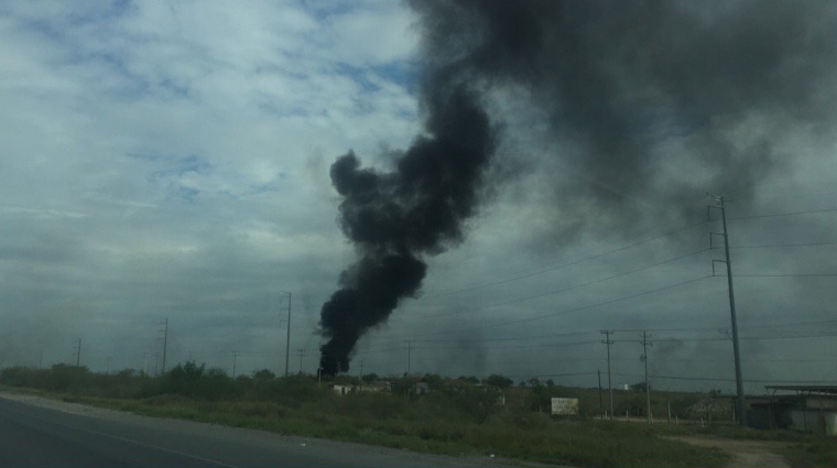 Balaceras, bloqueos e incendios se registran en Reynosa