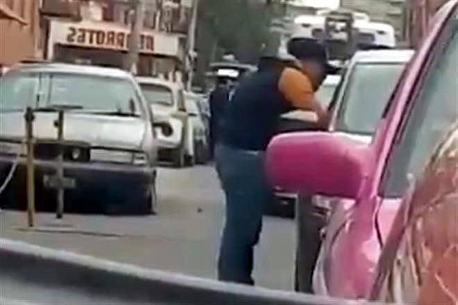 Video: asalto a conductor en la Morelos