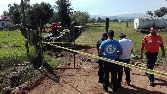 Tráiler provoca volcadura de vehículo de la SEDENA y mata a un soldado - sedena