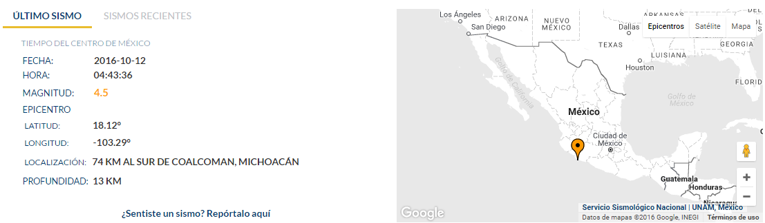 Sismo magnitud 4.5 grados sacude Michoacán - sismo-michoacàn-1