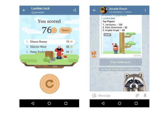 Telegram ahora tendrá juegos - telegram-juegos