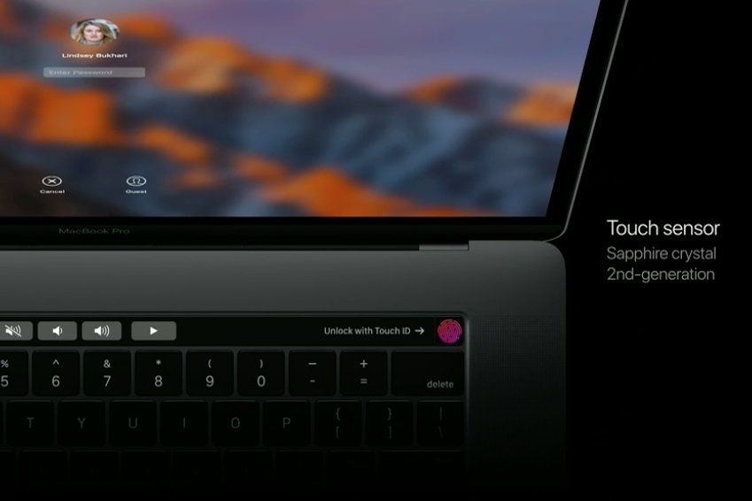 Apple presenta la nueva MacBook Pro - touch-id
