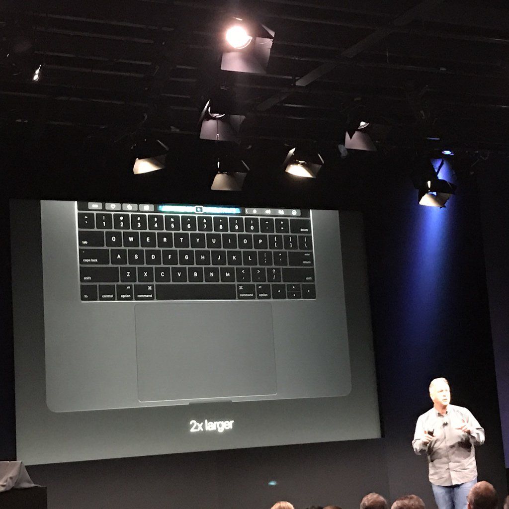 Apple presenta la nueva MacBook Pro - trackpad