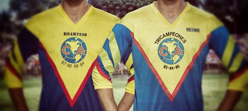 Cuando el América se convirtió en Águilas - uniforme-america