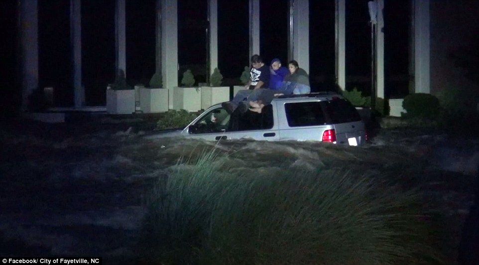 La devastación de Matthew en Estados Unidos - usa29facebook