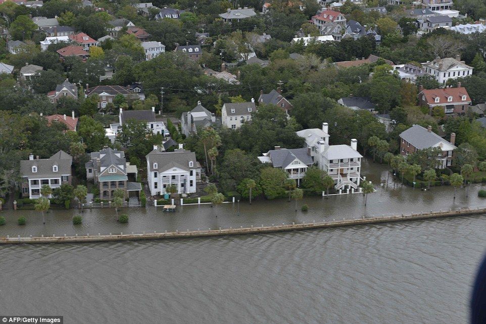 La devastación de Matthew en Estados Unidos - usa31getty