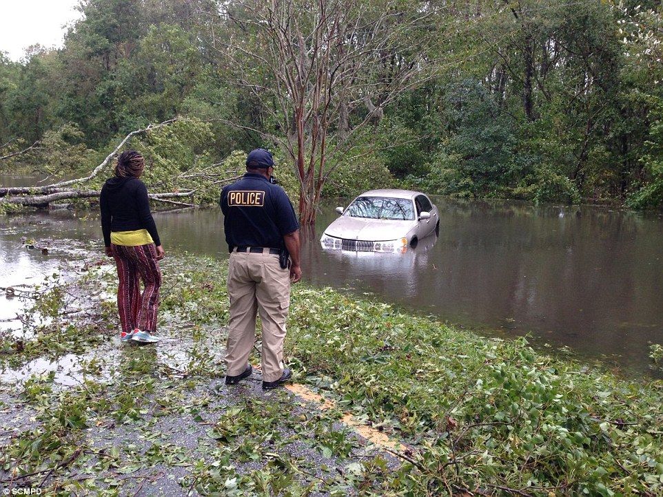 La devastación de Matthew en Estados Unidos - usa38scmpd