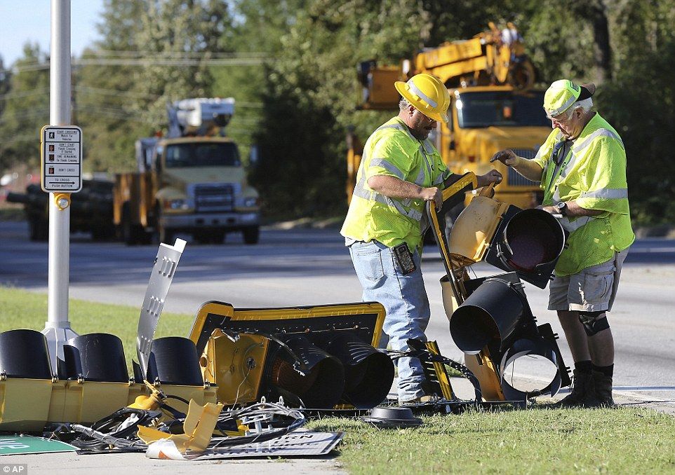 La devastación de Matthew en Estados Unidos - usa41ap