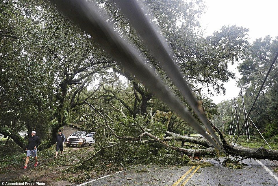 La devastación de Matthew en Estados Unidos - usa42ap