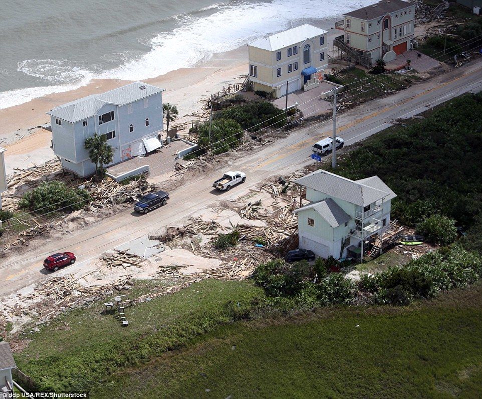 La devastación de Matthew en Estados Unidos - usa7