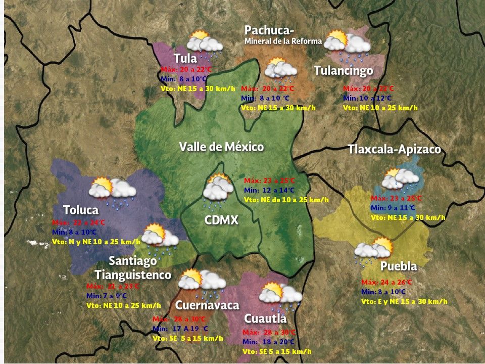 Se esperan lluvias muy fuertes en Veracruz y Chiapas - vdm2510