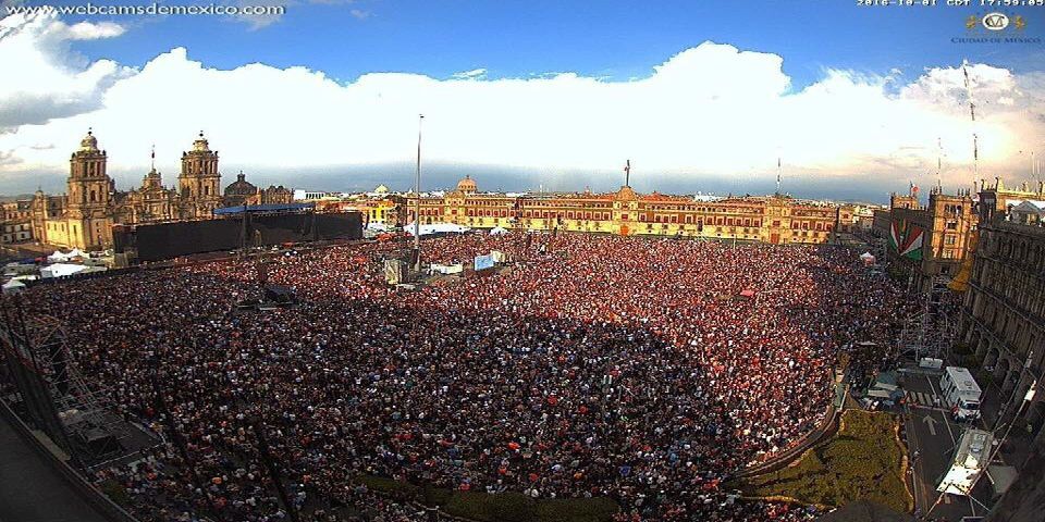 Asistentes al concierto de Roger Waters dejan 89 toneladas de basura