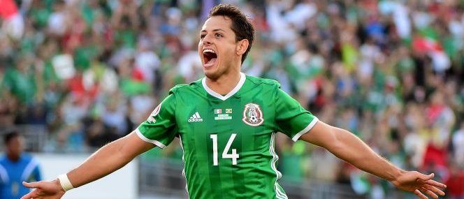 'Chicharito' es más influyente que Simeone y Maradona - 060916-SOC-Mexico-Chicharito-celebrate.vadapt.664.high_.23-e1478554646648