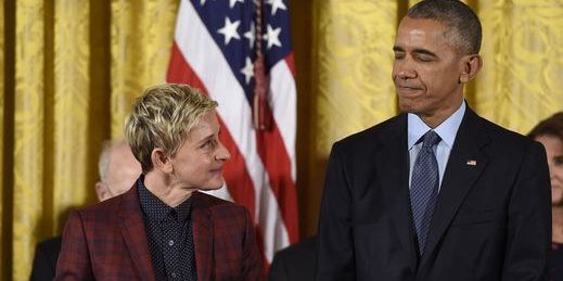 Impiden la entrada a la Casa Blanca a Ellen DeGeneres
