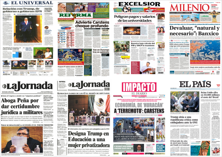 Aumento al salario mínimo y la economía nacional en las primeras planas