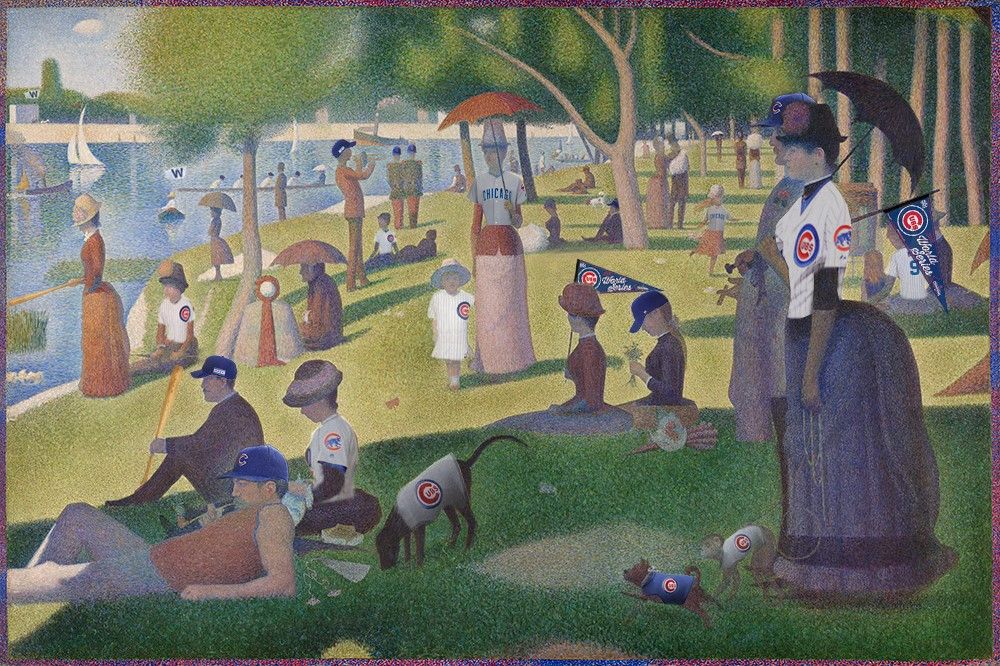 El Instituto de Artes de Chicago celebra el campeonato de los Cubs