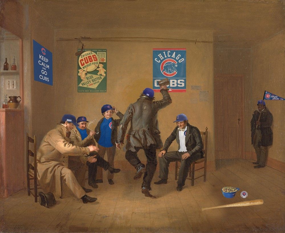 El Instituto de Artes de Chicago celebra el campeonato de los Cubs - 14859769_10154593345293150_608606310729372475_o