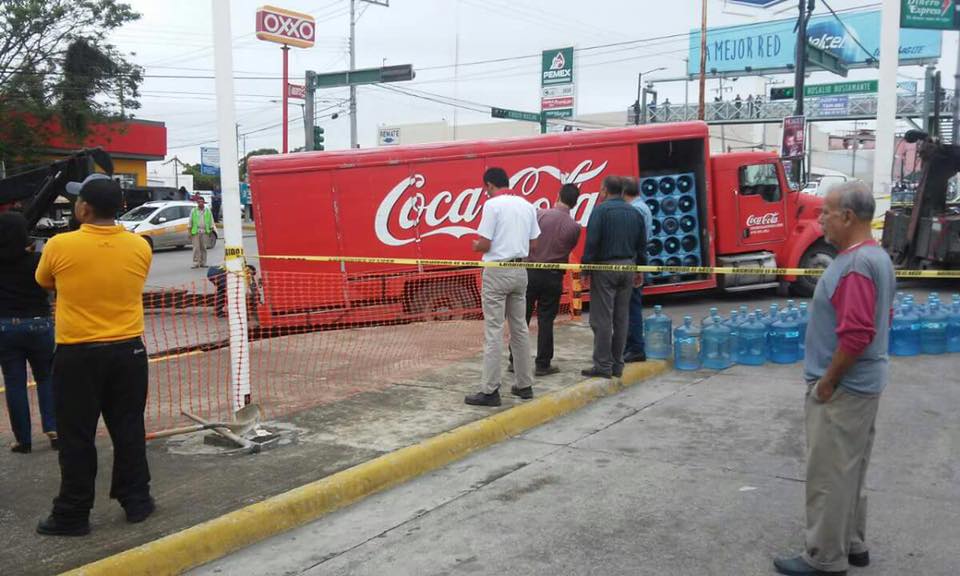 Nuevo socavón se forma en Tamaulipas