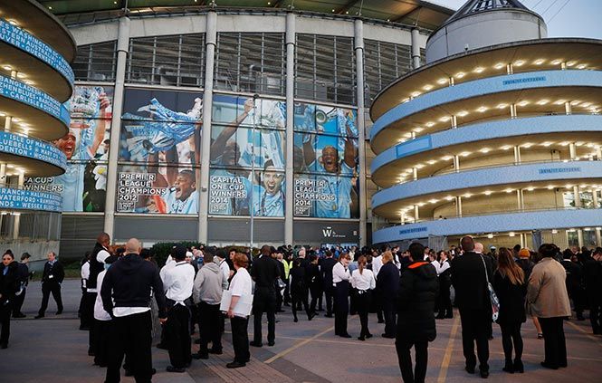 Evacúan el estadio del Manchester City por falsa alarma - 1551230