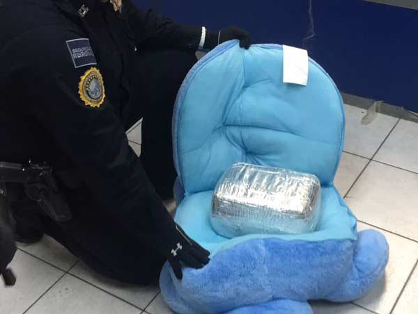 Interceptan oso de peluche que contenía mariguana en Sonora - 1565662