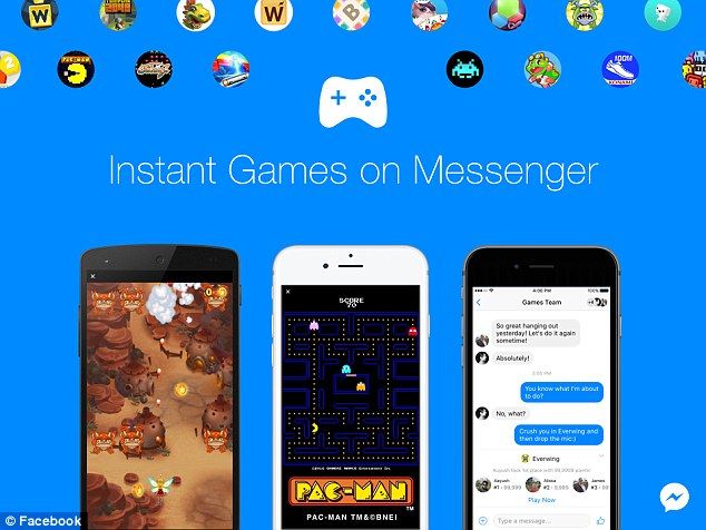 Usuarios de Messenger podrán jugar Pac-Man en la aplicación - 3ADADE2300000578-3982488-Instant_Games_including_Pac_Man_Space_Invaders_and_Words_With_Fr-a-33_1480431596211