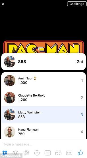 Usuarios de Messenger podrán jugar Pac-Man en la aplicación - 3ADADE5200000578-3982488-image-a-35_1480431618421