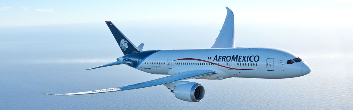 Aumenta tráfico internacional de Aeroméxico