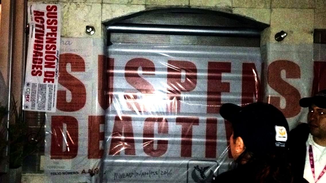 Mala Copa clausura un negocio y suspende tres - ASHA