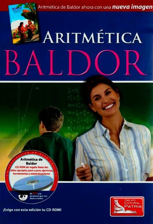 ¿Quién fue Baldor, el autor de los libros de matemáticas? - Aritmetica-de-Baldor-Nueva-imagen-FREELIBROS.ORG_