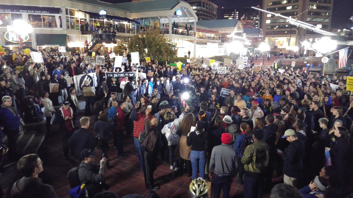 Miles vuelven a protestar contra Trump