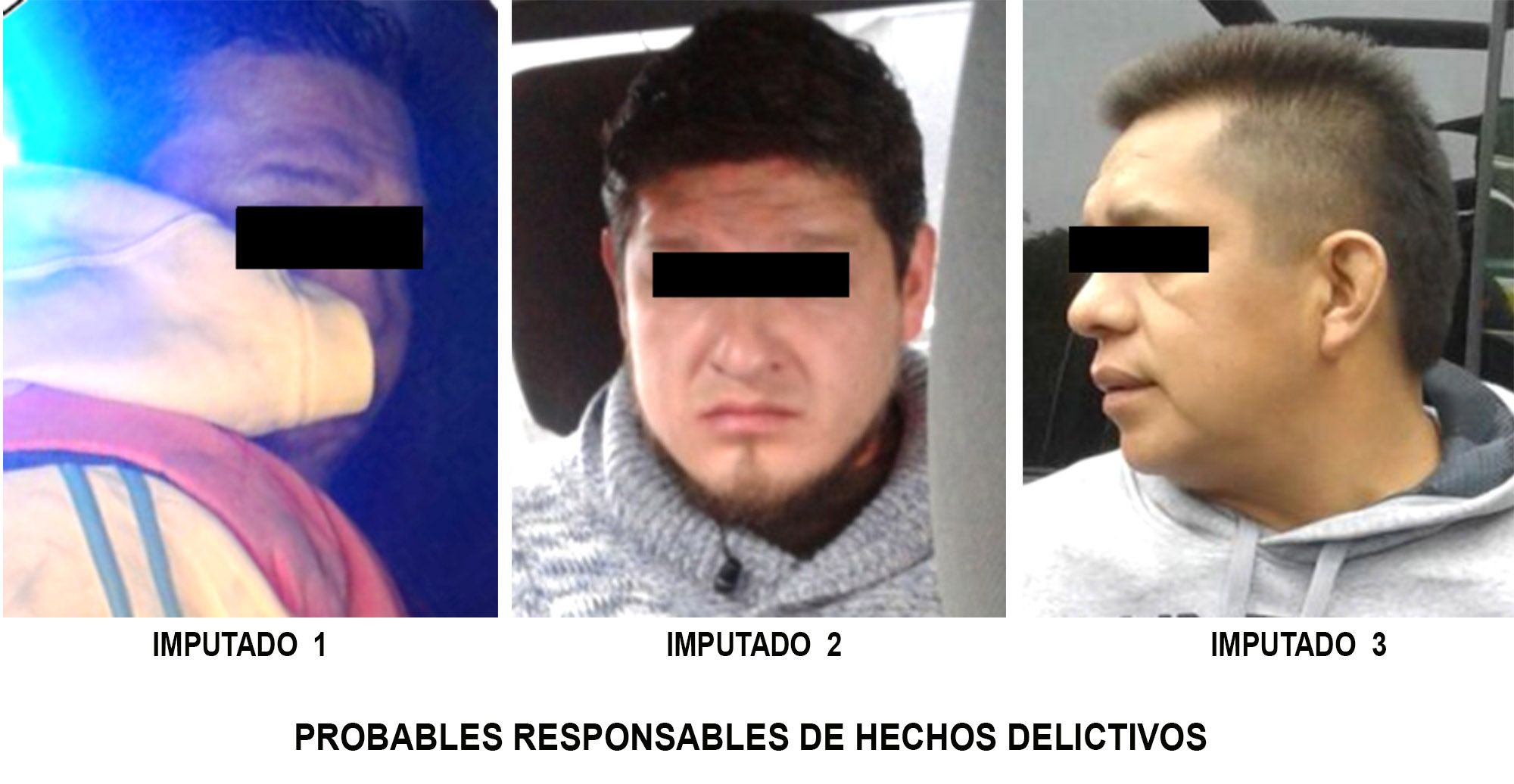 Video: policías detienen a presuntos asaltantes de farmacia - CS2016-1288-Imputados