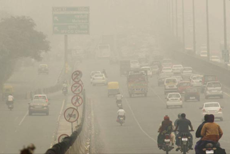 Contaminación sofoca a Nueva Delhi
