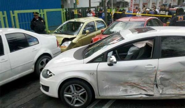 Las calles con más accidentes en la Ciudad de México