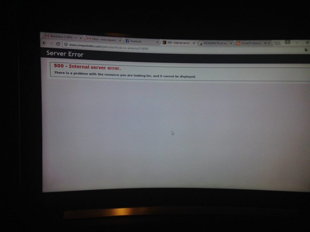 Chivas TV presenta fallas en la vuelta contra América - CyT5LF8UcAAX6vz-1024x768