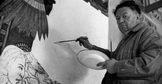 Conmemorarán natalicio de Diego Rivera con billete de lotería - Diego-Rivera